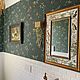  Chinoiserie. With birds. Mirror. Flera Daminova Rospis farfora. (artflera). Ярмарка Мастеров.  Фото №5