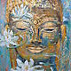 Order Oil painting ' Enlightenment of the World . Buddha '. Picture&miniature lacquer painting. Livemaster. . Pictures Фото №3
