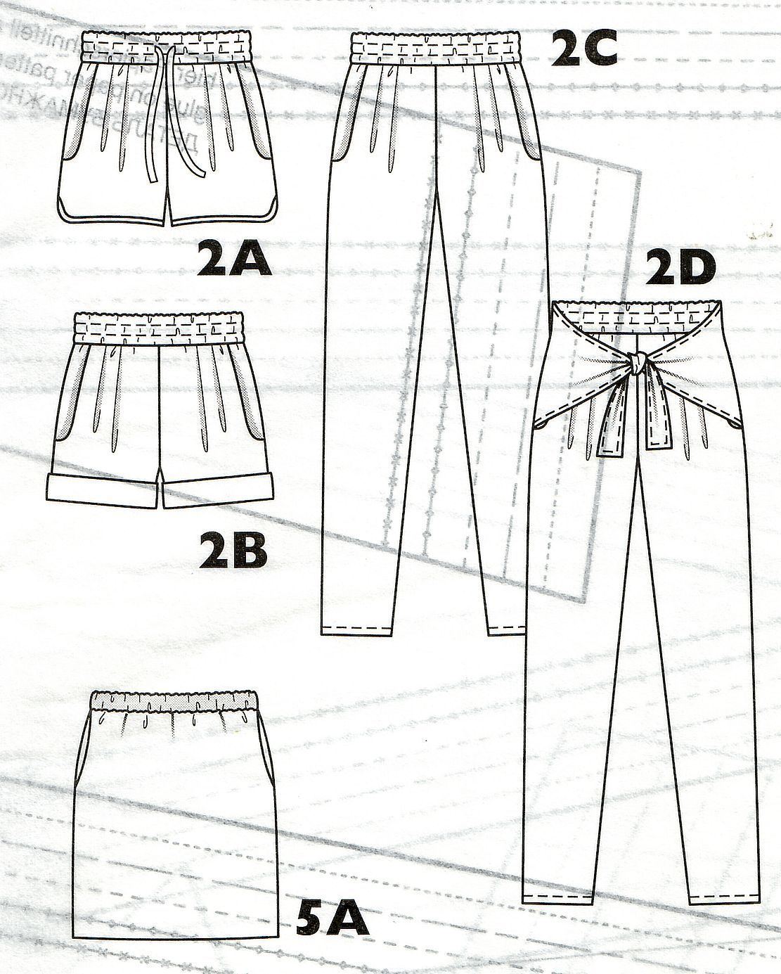 Бурда выкройки брюки женские