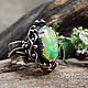 The ring 'SKIF' with a fiery opal, Rings, Kurgan,  Фото №1