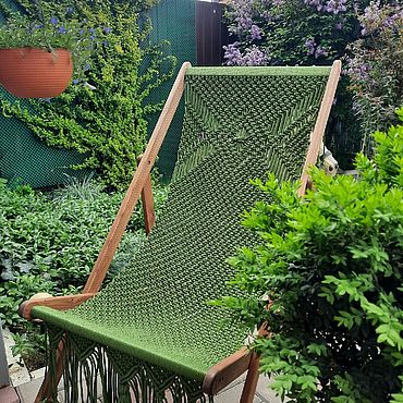 Дача и сад ручной работы. Ярмарка Мастеров - ручная работа Шезлонг. Handmade.