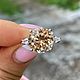Продано 17. Кольцо с натуральным топазом 8 ct. Кольца. Елена. Интернет-магазин Ярмарка Мастеров.  Фото №2