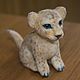 Order A red kitten and a lion cub for a dollhouse. zverki (zverki). Livemaster. . Miniature figurines Фото №3