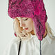Pink Rabbit fur hat. Hat with ear flaps. Forestfox. Family Fur Atelier. Online shopping on My Livemaster.  Фото №2