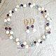 Order Set of jewelry gilding with amethyst ' On the clouds'. Ekaterina Rud ( stylish stones ). Livemaster. . Necklace Фото №3