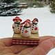 Snowmen for dollhouse miniatures. Doll houses. MiniDom (Irina). Online shopping on My Livemaster.  Фото №2