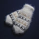 Children's knitted double mittens. Mittens. Warm Yarn. Online shopping on My Livemaster.  Фото №2