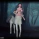 Девушка-кентавр, авторская интерьерная кукла. Интерьерная кукла. Zlata's fantasy dolls. Интернет-магазин Ярмарка Мастеров.  Фото №2