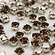 PR-808 Шатоны пришивные Preciosa Smoked Topaz / оправа - цвет серебро, Кристаллы, Нижний Новгород,  Фото №1