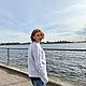 Дерзкий свитер с рванью и вышивкой. Свитеры. Lenachea. Ярмарка Мастеров.  Фото №4