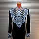 Conjunto de Elizabeth: cuello y puños, encaje vyatskoye, Dickies, Chelno-Vershiny,  Фото №1