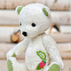 Мишка Малинка. Мягкие игрушки. Мишки Teddyscharm Беленькой Елены. Интернет-магазин Ярмарка Мастеров.  Фото №2