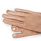 Замшевые перчатки Кассия. Перчатки. LA1007 - изделия из натуральной кожи. Ярмарка Мастеров.  Фото №5
