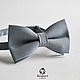 Tie Fog/ gray tie necktie for wedding party in grey. Ties. Respect Accessories. Online shopping on My Livemaster.  Фото №2