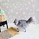 Кот пушистая вязаная интерьерная игрушка. Мягкие игрушки. Елена (imorkovnyi_toy) (imorkovnyi). Ярмарка Мастеров.  Фото №5