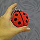Order Ladybug Beaded Purse. AirinBeads. Livemaster. . Coin boxes Фото №3