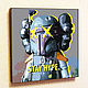 Picture Poster of Kaws Boba Fett in Pop Art Style, Pictures, Moscow,  Фото №1