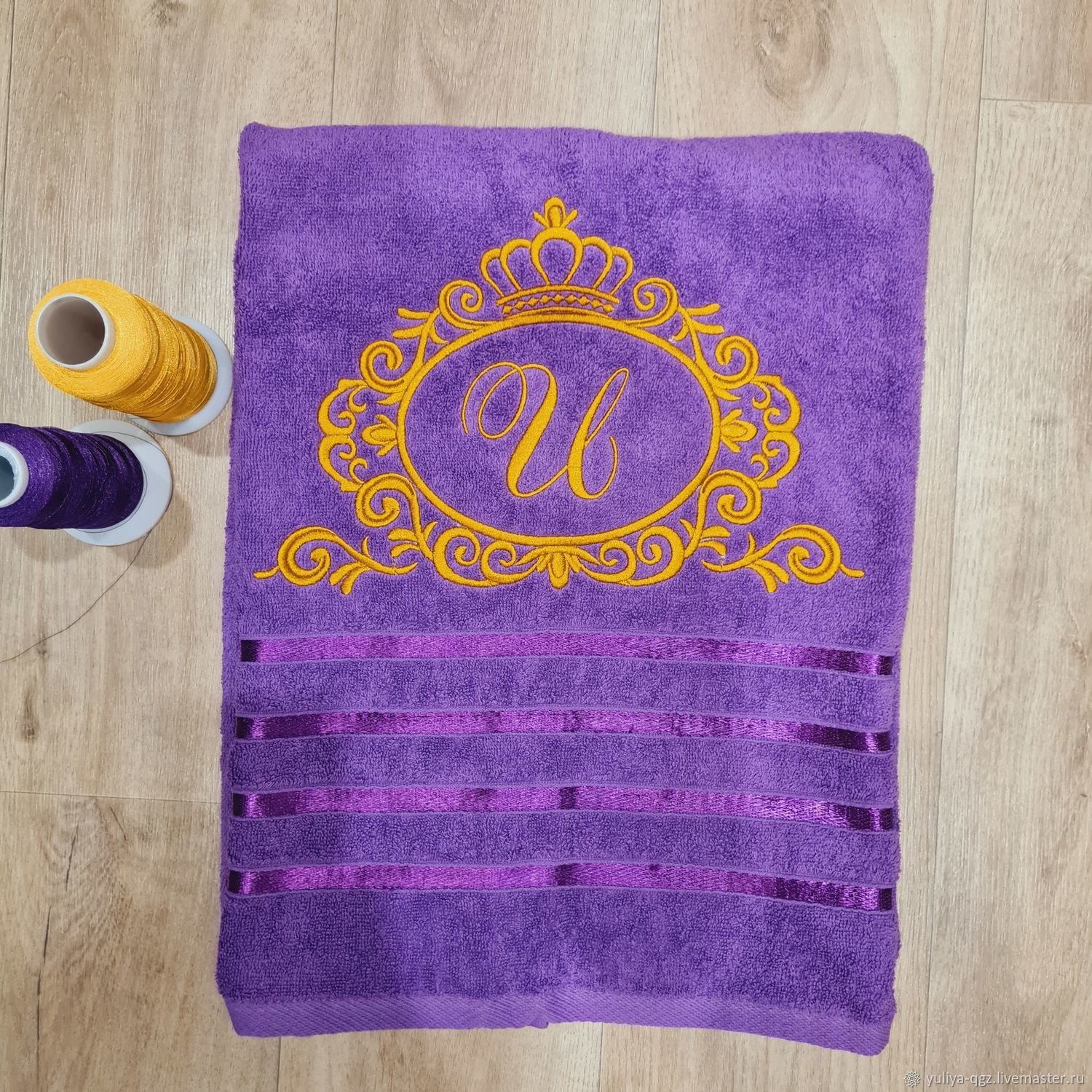 Именное полотенце в интернет-магазине на Ярмарке Мастеров | Полотенца ...