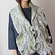 Felted scarf with flounces 'Fairy dance'. Scarves. Newilina. Online shopping on My Livemaster.  Фото №2