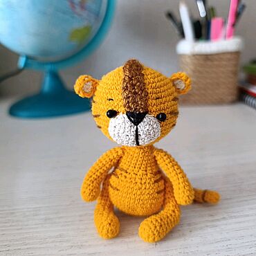 Куклы и игрушки ручной работы. Ярмарка Мастеров - ручная работа Тигренок. Handmade.