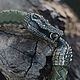 Crocodile Bracelet | Bronze / Premium Leather. Braided bracelet. totemicashop. My Livemaster. Фото №4