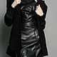 Suede jacket with wide shoulders of a loose fit. Suit Jackets. Lollypie - Modiste Cat. My Livemaster. Фото №6