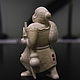 Заказать Samurai sumo miniatura del Colmillo de mamut. I.K.. Ярмарка Мастеров. . Figurines Фото №3