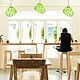 Люстра ZAHA LIGHT зеленая. Люстры. Eco-hitech люстры ZAHA LIGHT (SpacesBureau). Ярмарка Мастеров.  Фото №5