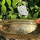 Jardiniere Art Nouveau, brass, France. Vintage vases. Dutch West - Indian Company. My Livemaster. Фото №4