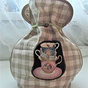 Посуда handmade. Livemaster - original item ALICE`s TEA party-hot water bottle-knot on the teapot. Handmade.