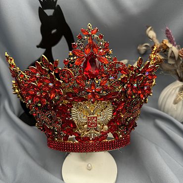 Украшения ручной работы. Ярмарка Мастеров - ручная работа Корона. Handmade.
