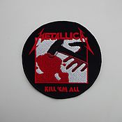 Материалы для творчества handmade. Livemaster - original item Metallica - Kill `em All - patch. Handmade.