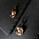 Order Bronze Petal Earrings. Jewelry by Burdo. Livemaster. . Earrings Фото №3