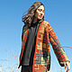 Patchwork knitted cardigan, author's women's wool jacket. Cardigans. Dobryy_vyaz. Online shopping on My Livemaster.  Фото №2