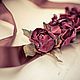 Пояс с розами Марсала, Платья свадебные, Лондон,  Фото №1