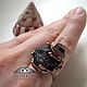 Set the 'Seal of Jupiter' (garnet). Jewelry Sets. Gemstone flower (vitragnik). My Livemaster. Фото №4