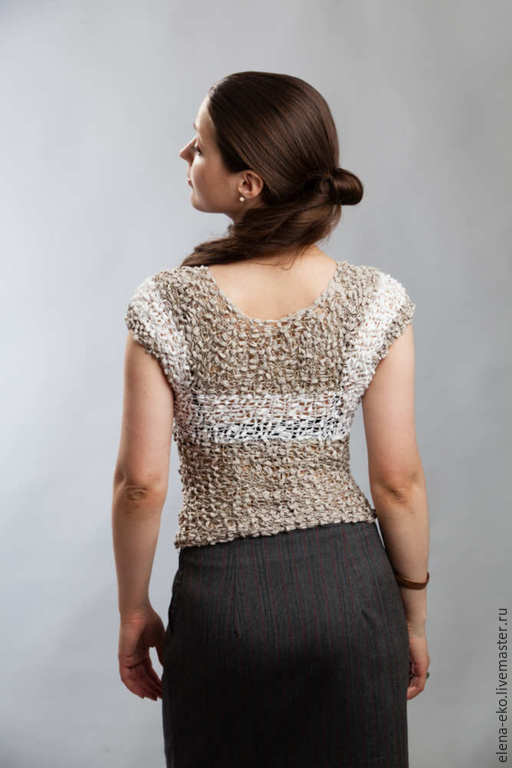 Топ летний из вискозы в интернет-магазине на Ярмарке Мастеров | Топы ...