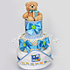 VIP-подарок новорожденному  "Паровозик из Ромашково". Подарочные боксы. Baby-tort. Интернет-магазин Ярмарка Мастеров.  Фото №2