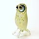 Майская полярная Сова. Статуэтки. Мастерская Animals in Glass. Ярмарка Мастеров.  Фото №4