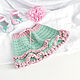 Sets of clothes for kids: skirt and top 3-4 months mint pink. Baby Clothing Sets. babyshop. My Livemaster. Фото №5