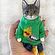 Кот Феликс, Интерьерная кукла, Москва,  Фото №1