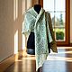 Шаль шерстяная "Вдохновение". Шали. Сундучок с подарками. Шали/палантины. Интернет-магазин Ярмарка Мастеров.  Фото №2