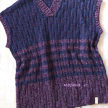 Одежда ручной работы. Ярмарка Мастеров - ручная работа Жилет МИСТИКА. Handmade.