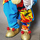 Doll interior clown (57cm.). Stuffed Toys. Workshop gifts. Online shopping on My Livemaster.  Фото №2