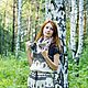 Шелковый платок "Путешествие". Платки. Марина Кокшенёва (MarinaLooks). Интернет-магазин Ярмарка Мастеров.  Фото №2