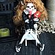 Monster high doll repaint, custom OOAK, Pennywise girlfriend in black. Custom. miriam-dollhouse (miriam-dollhouse). Online shopping on My Livemaster.  Фото №2