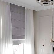 Льняная ткань Ever 3 цвета для Римской шторы и декоративных подушек