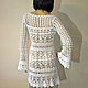 Pria crochet dress. cotton. Dresses. Crochet by Tsareva. Online shopping on My Livemaster.  Фото №2