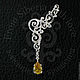  Кафф-серьга серебро 925 (арт. ССО 279). Одиночная серьга. From Siberia with love. Ярмарка Мастеров.  Фото №4