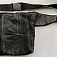 Leather waist bag 'Scull'. Waist Bag. newandw. Online shopping on My Livemaster.  Фото №2